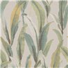 Cristiana Masi|Wallpaper leaves with green and bluish brushstrokes|Floral