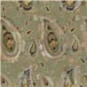 Cristiana Masi|Wallpaper olive green paisley|Wallpaper