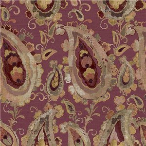 Casadeco|Papier peint floral classique avec feuilles de saule noir et beige|Papier Peint