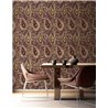Cristiana Masi|Wallpaper cashmere burgundy ochre|Wallpaper