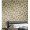 Cristiana Masi|Papier Peint fleurs japonaises beige|Floral