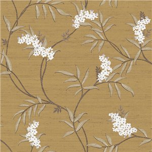 Cristiana Masi|Tapete Japanische Blumen grün|Japanische Blumen