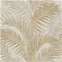 Cristiana Masi|Tapete Blätter beige|Blumen