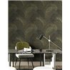 Cristiana Masi|Wallpaper dark green leaves|Floral