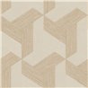 Cristiana Masi|Beige geometric wallpaper|Wallpaper