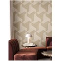 Cristiana Masi|Beige geometric wallpaper|Wallpaper