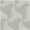 Cristiana Masi|Papel pintado geométrico gris verdoso|Moderno