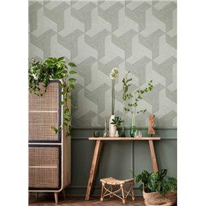 Cristiana Masi|Papel pintado geométrico marrón|Moderno 2