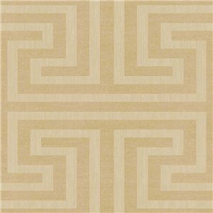 Cristiana Masi|Dunkelbraune geometrische Tapete|Orientalisch