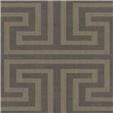 Cristiana Masi|Dunkelbraune geometrische Tapete|Orientalisch