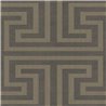 Cristiana Masi|Dunkelbraune geometrische Tapete|Orientalisch