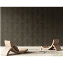 Papel pintado geométrico marrón oscuro - Cristiana Masi Sintesi 27519