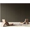 Cristiana Masi|Dunkelbraune geometrische Tapete|Orientalisch
