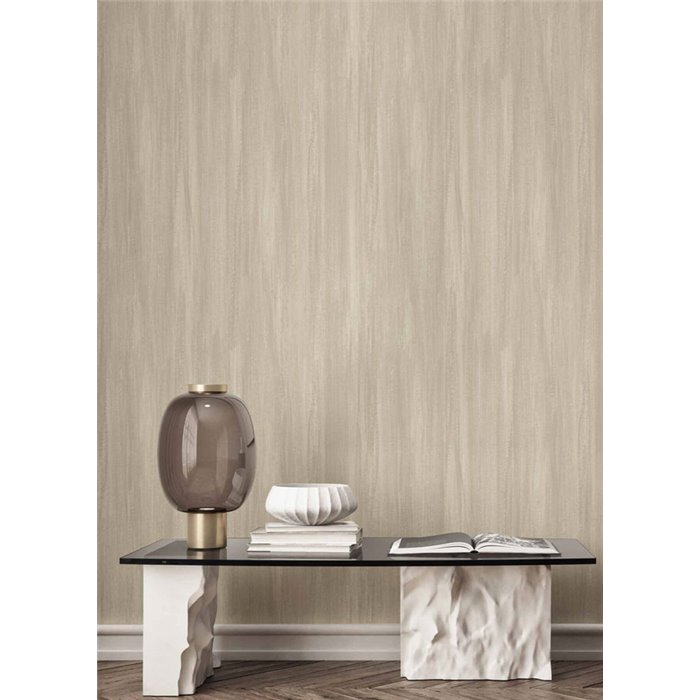 Cristiana Masi|Papier Peint texture rayée beige|Papier Peint