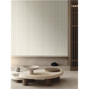 Eijffinger|Zigzag striped wallpaper in orange and brown|Wallpaper 2