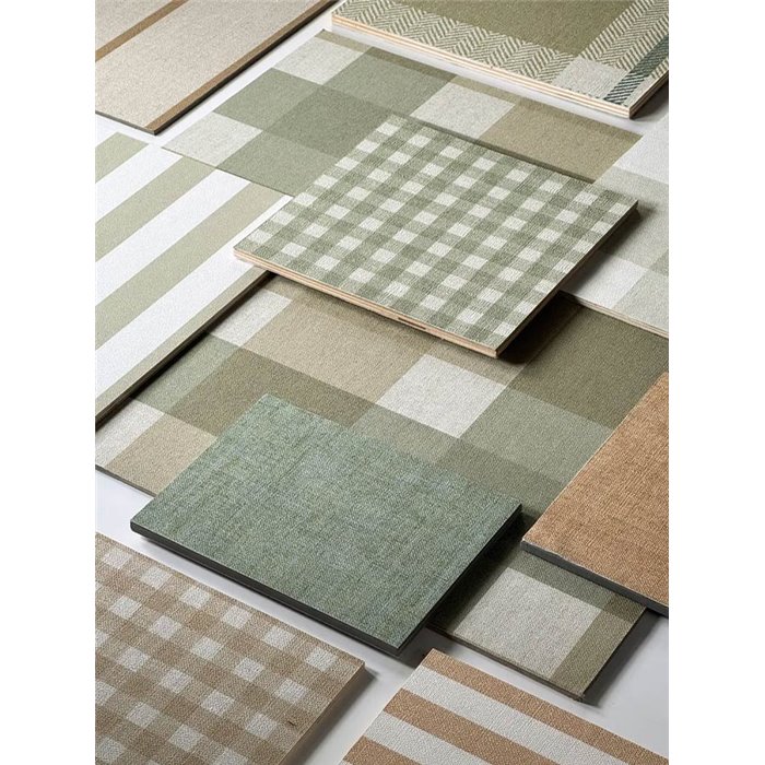 Cristiana Masi|Papier Peint vinyle effet textile vert d'eau|Couleurs Unies