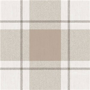 Caselio|Minimalist white and gold wallpaper, geometric pattern|Circles