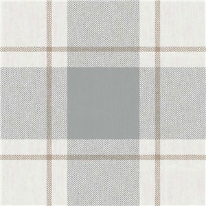 Cristiana Masi|Papier Peint carreaux vert olive|Imitation Tissu