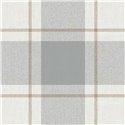 Cristiana Masi|Wallpaper pearl gray checkered|Fabric Imitation