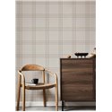Cristiana Masi|Tapete weiche beige Karos|Kreisen