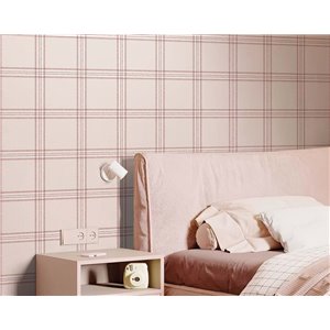 Cristiana Masi|Wallpaper anthracite gray squares|Fabric Imitation 2