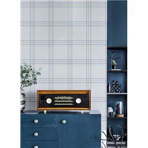 Cristiana Masi|Papier Peint carreaux vert olive|Imitation Tissu 2