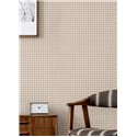 Cristiana Masi|Wallpaper vichy check taupe|Circles