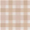 Papel pintado cuadros efecto textil beige claro - Cristiana Masi Top Stripes 38421