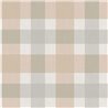Cristiana Masi|Papel pintado cuadros beige gris efecto textil|Circulos