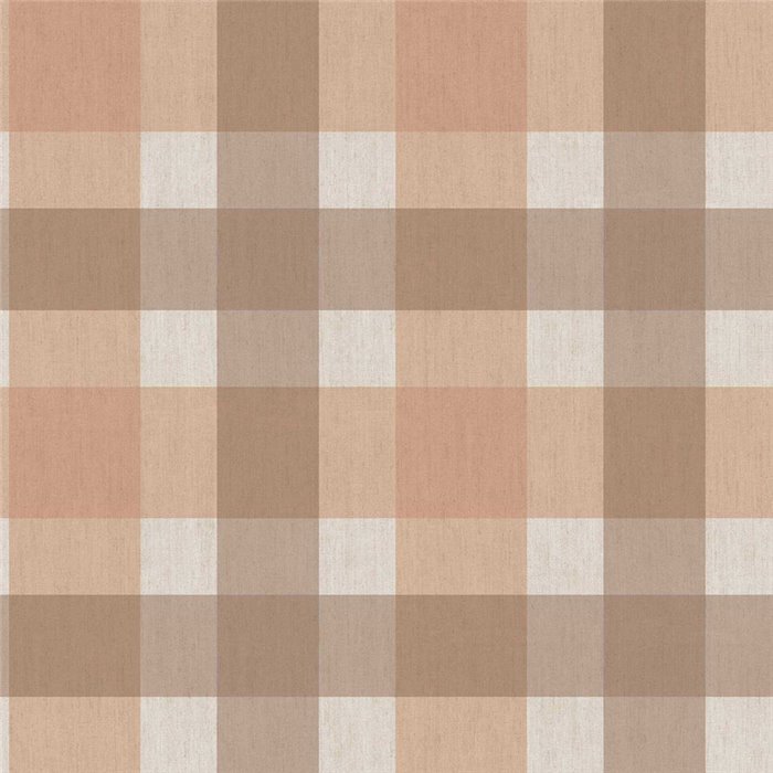 Papel pintado cuadros terracota beige textil - Cristiana Masi Top Stripes 38424