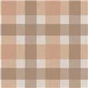 Cristiana Masi|Tapete kariert terrakotta beige Textil|Textilimitation