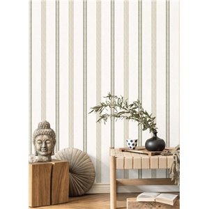Eijffinger|Papier peint rayures zigzag marron et orange|Papier Peint 2