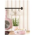 Cristiana Masi|Wallpaper elegant pink stripes|Wallpaper