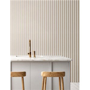 Cristiana Masi|Papier Peint rayures beige et blanc|Rayures 2