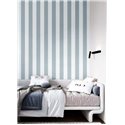 Cristiana Masi|Papel pintado rayas azules y blancas|Rayas