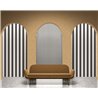 Cristiana Masi|Wallpaper black and white stripes|Stripes