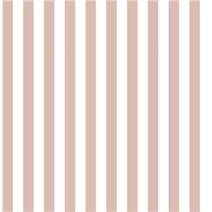 Cristiana Masi|Papier Peint rayures terracotta et beige|Rayures