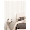 Cristiana Masi|Wallpaper grey and white stripes|Fabric Imitation