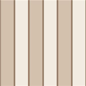 Cristiana Masi|Papier Peint rayures larges marron|Rayures