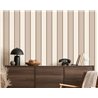 Cristiana Masi|Wallpaper bicolor beige stripes|Stripes