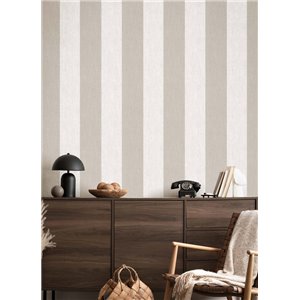 Cristiana Masi|Wallpaper wide brown stripes|Stripes 2