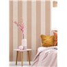 Cristiana Masi|Tapete breite rosa Streifen|Streifen