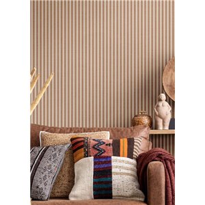 Cristiana Masi|Papier Peint rayures fines beige|Rayures 2