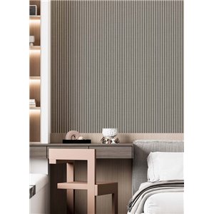 Cristiana Masi|Papier Peint rayures fines beige|Rayures 2