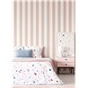 Cristiana Masi|Papel pintado rayas beige y blancas|Rayas