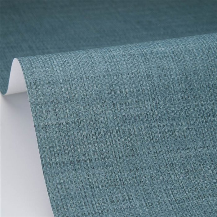 Caselio|Raffia-Effekt Tapete blau marmoriert|Symphony