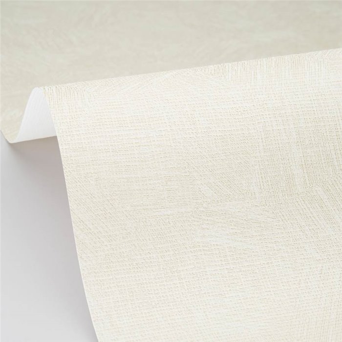 Caselio|Papier peint patchwork végétal mat blanc|Symphony