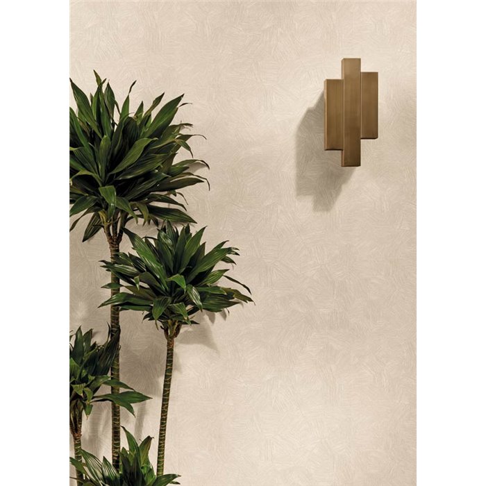 Caselio|Papel pintado mate patchwork vegetal gris|Symphony