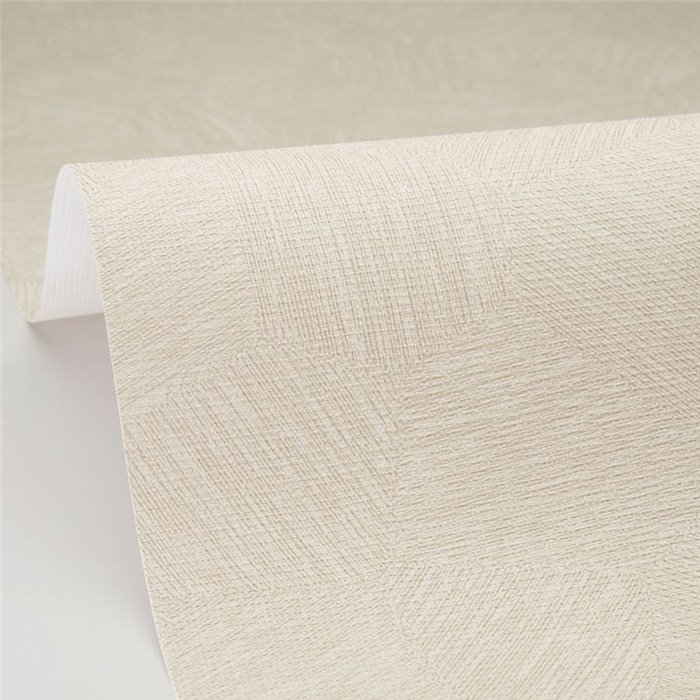 Caselio|Papier peint patchwork végétal mat gris|Symphony