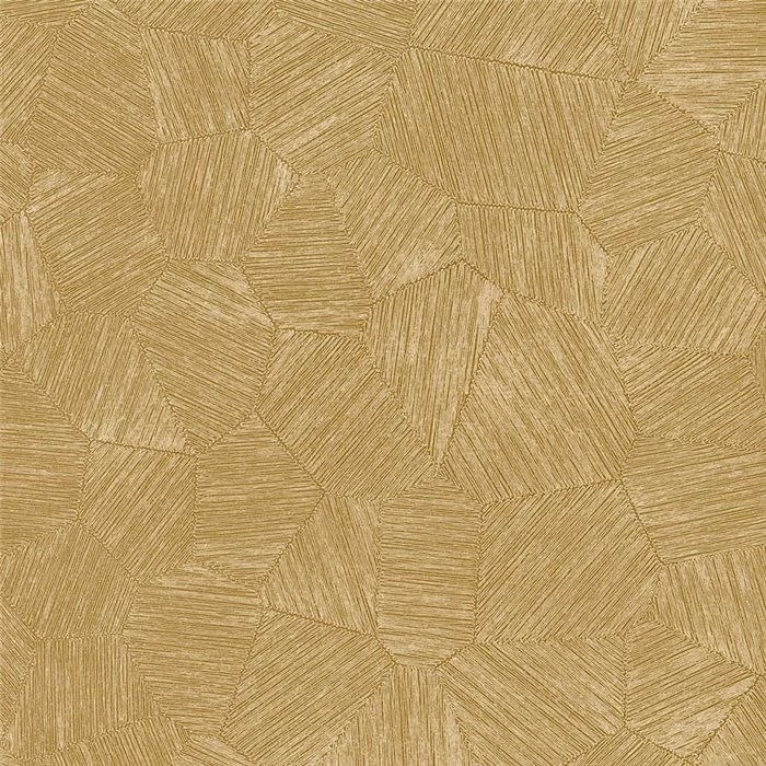 Caselio|Papel pintado mate patchwork vegetal beige|Symphony